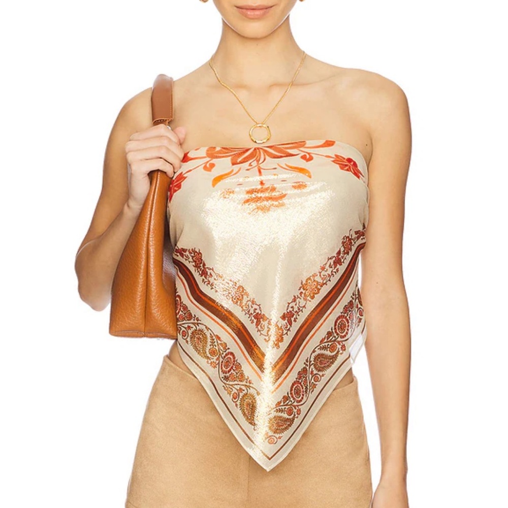 Retrofete Scarf Top, XS/S